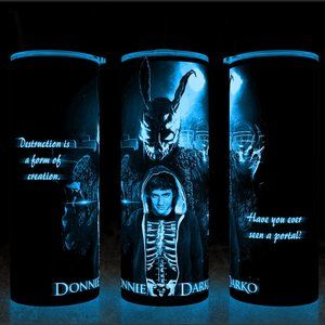 Glow in the Dark Donnie Darko Cup Mug Tumbler 20oz